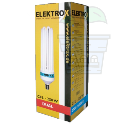 Elektrox Dual 250W/bec economisitor de energie E40 pentru crestere si inflorire