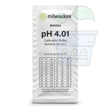 Milwaukee pH 4.01 Calibration Buffer Solution 20ml