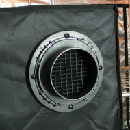 Kit flanșe pentru conducte de aer pentru profile ⌀ 25 mm Secret Jardin