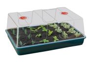 Seed Tray XL Garland with drainage holes green 