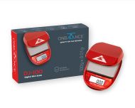 Pocket mini scale On Balance DJ-100-RD red