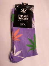 Socks Hemp XXX Amsterdam - Unisex, Violet Colour