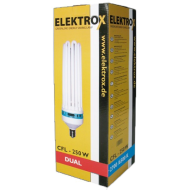 Elektrox Dual 250W/Енерго спестяваща крушка Е40 за растеж и цъфтеж