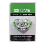 Φακός κεφαλής LUMii πράσινο LED