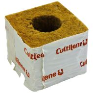 Cultilene rockwool block 7.5x7.5cm with large hole 1pc
