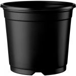 Кръгла работна саксия за разсад 2л ⌀ 17см (мека пластмаса)