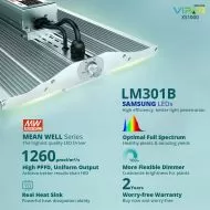 Viparspectra XS1000 100W - LED лампа за растеж и цъфтеж