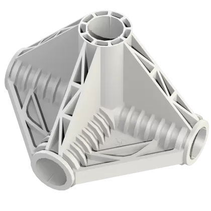 Secret Jardin - Резервен ъглов конектор K-образен ⌀ 19 мм - 4 оси