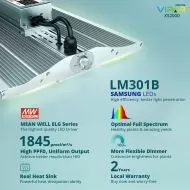Viparspectra XS2000 220W - LED лампа за растеж и цъфтеж