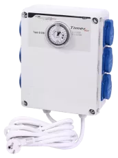 G-Systems Timer Box 6x600W - Таймер Кутия с 6 контакта за лампи, с 2 кръга