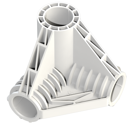 Secret Jardin - Резервен ъглов конектор Y-образен ⌀ 25 мм - 3 оси