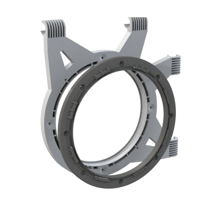 Комплект фланец за въздуховод за ⌀ 25мм профили Secret Jardin DF25