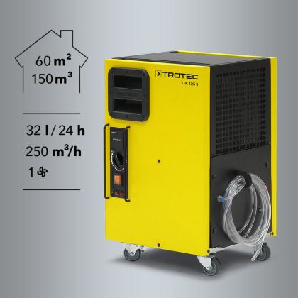 Trotec TTK 125 S професионален влагоуловител