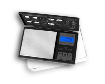 On Balance DZT-100-BK 100гр - Електронна джобна везна