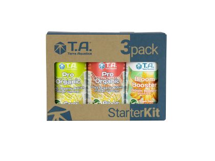 T.A. 3-pack Pro Organic Starter Kit - комплект органични торове (за почва, кокос и хидро)