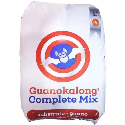 Guanokalong Complete Mix 50л. - Органична почвена смес за растения, обогатена с гуано (тор от прилепи)