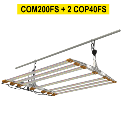 Secret Jardin Cosmorrow Kit 200w PPE 2.7 Full Spectrum - LED осветление за растения с Пълен Спектър