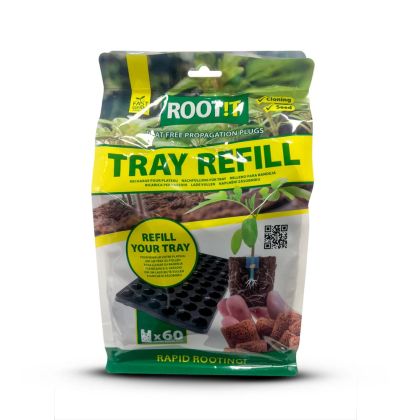 ROOT!T Dry Peat Free Plug 60 Refill Bag