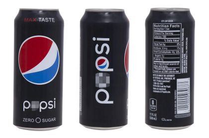 Камуфлажен силиконов калъф с имитация на  Pepsi Zero кен 500ml