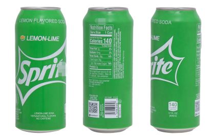 Камуфлажен силиконов калъф с имитация на  Sprite кен 500ml