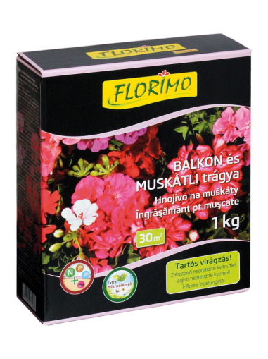 FLORIMO Balcony and geranium fertilizer (granulated) - 1kg