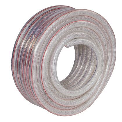 Маркуч Прозрачен 18mm външе и 16мм. вътрешен диаметър изязан  1м.