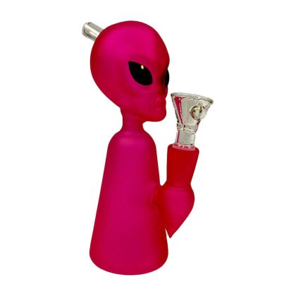 Бонг от дебело стъкло Alien Figure 17 см