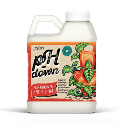 Xpert Nutrients pH Down for Growth and Bloom 1L - регулатор за сваляне на pH