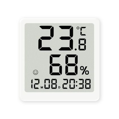 Thermo-hygrometer clock Large display