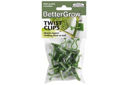 BetterGrow - усукани щипки за поддръжка на орхидеи, зелени - 14 бр