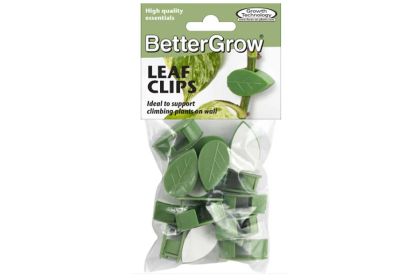 BetterGrow - щипки за поддръжка на орхидеи, зеленo листо - 14 бр