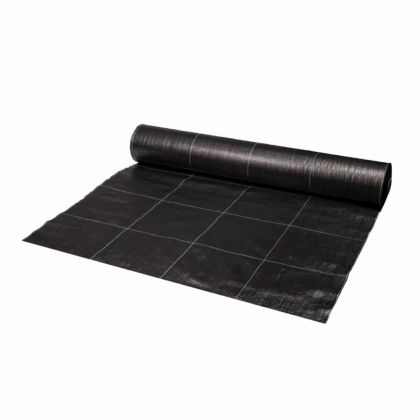 Weed control cover (agrotextile) made of non-woven fabric 50 g/m² Black – 1.1 m x 100 m