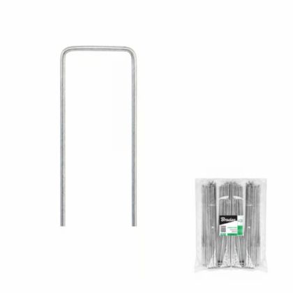 Metal clamps for fastening agrotextiles and covers type "P" – 3 x 15 cm (50 pcs.)
