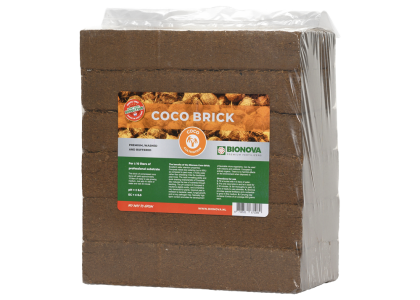 Bio Nova Coco Brick - Пресовано Блокче от кокосов субстрат - 6 бр. в пакет
