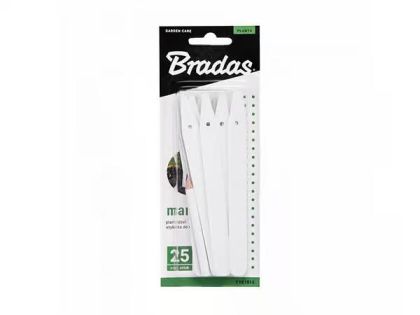 Bradas labels - 15x1.5cm - 25pcs with pencil