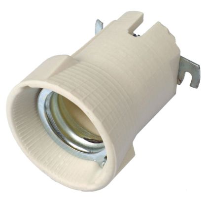 Фасунга Е40 с планка (без кабел)