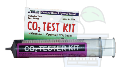 Active air CO2 test kit
