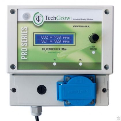 TechGrow -Дигитален СО2 контролер  T-Mini Pro Co2 controller