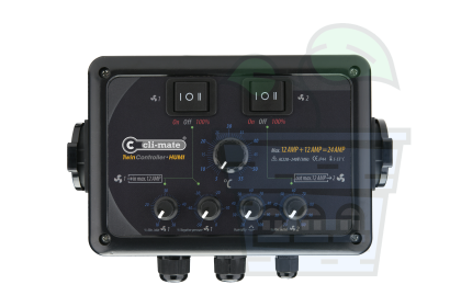 Climate Twin-Controller HUMI 12+12amp