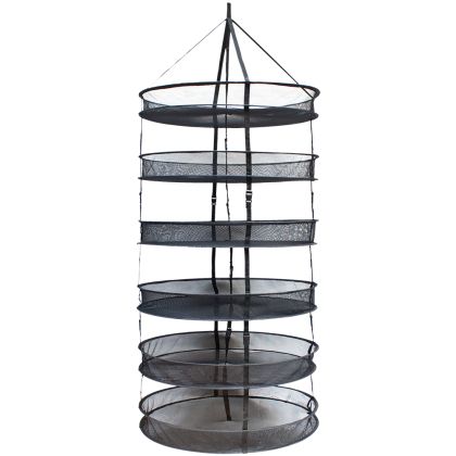LightHouse Round DryNet - 75 cm (30") Black-6 Layers - Max.Load 21 kg/-3.5kg/Layer
