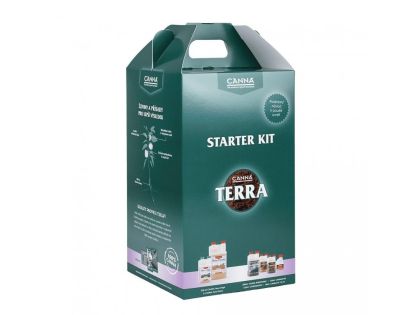 Canna Terra Starter Kit - пълен комплект торове и добавки, за почва