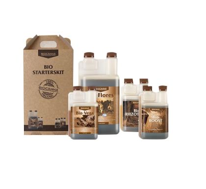 Canna Bio Starters Kit - пълен комплект органични торове и добавки, за почва