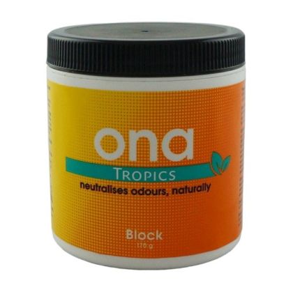 Ona Block Tropics 170 гр. - Неутрализатор на Миризми с аромат на "Тропик" (блокче)
