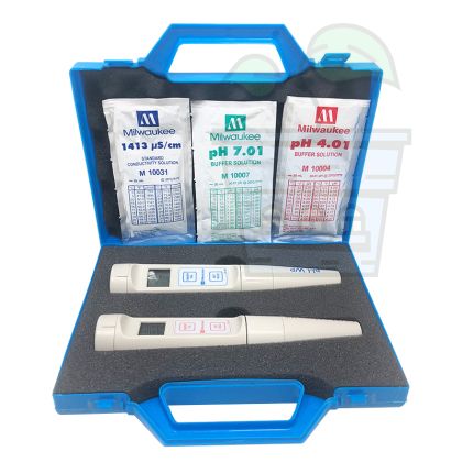 Milwaukee pH / EC Pocket tester kit
