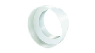 Пластмасов / PVC Умалител за кръгли въздуховоди ⌀ 150 - 125 мм.