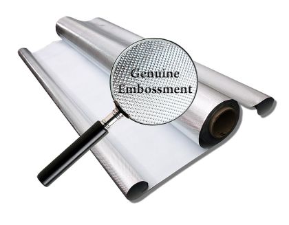 Diamond reflective sheeting (white back) 125μm 1.25m x 50m (roll)