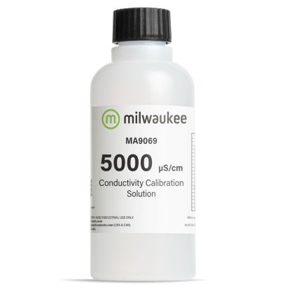 Milwaukee MA9069 5000 µS/cm Conductivity Solution 230мл - Разтвор за калибриране (EC)