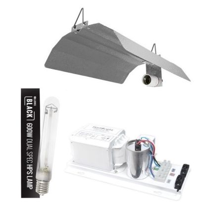 LUMii Black 600W, Hortilight and Stucco grow light kit
