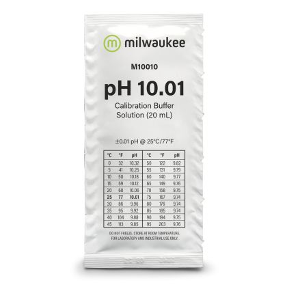 Milwaukee pH 10.01 20мл саше - Разтвор за калибриране (pH) - 1бр