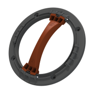 Комплект фланец за въздуховод за ⌀ 16-19мм профили Secret Jardin DF16